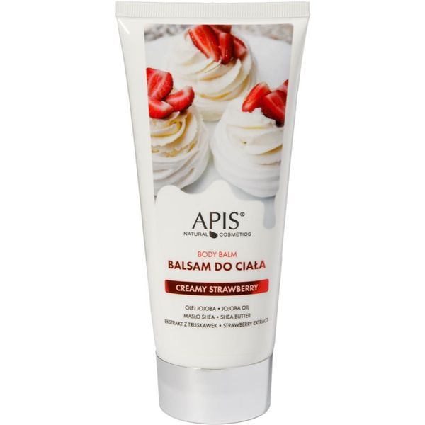 Apis Natural Cosmetics Apis Natural Cosmetics Creamy Strawberry vlažilni balzam za telo 200 ml