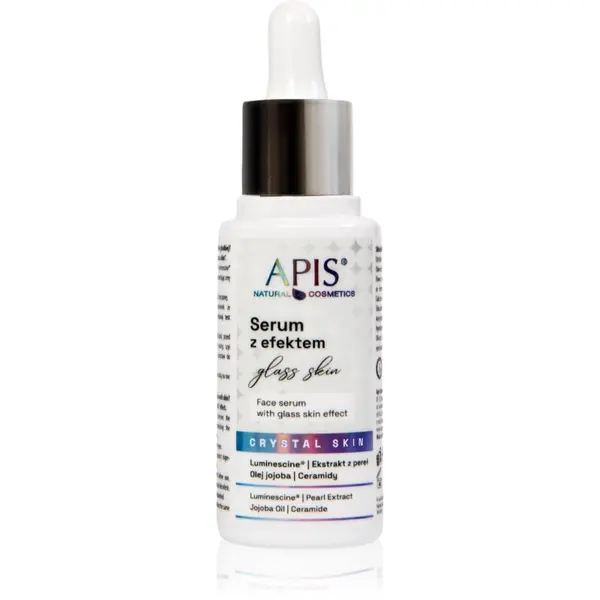 Apis Natural Cosmetics Apis Natural Cosmetics Crystal Skin posvetlitveni serum za obraz 30 ml
