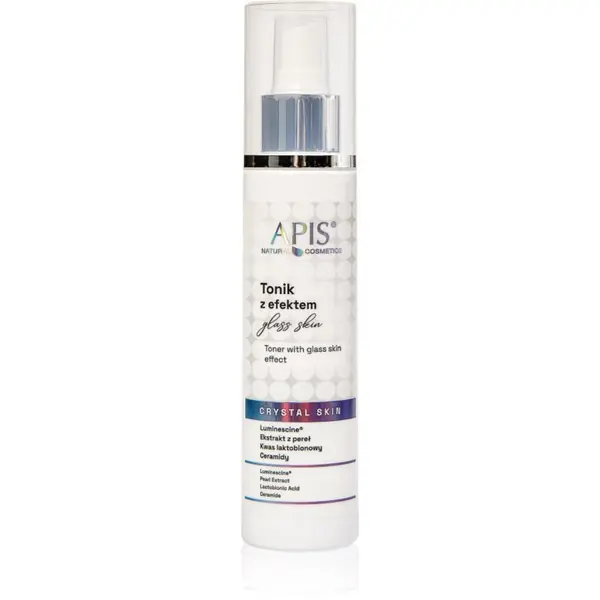 Apis Natural Cosmetics Apis Natural Cosmetics Crystal Skin tonik za posvetlitev in zgladitev kože 150 ml