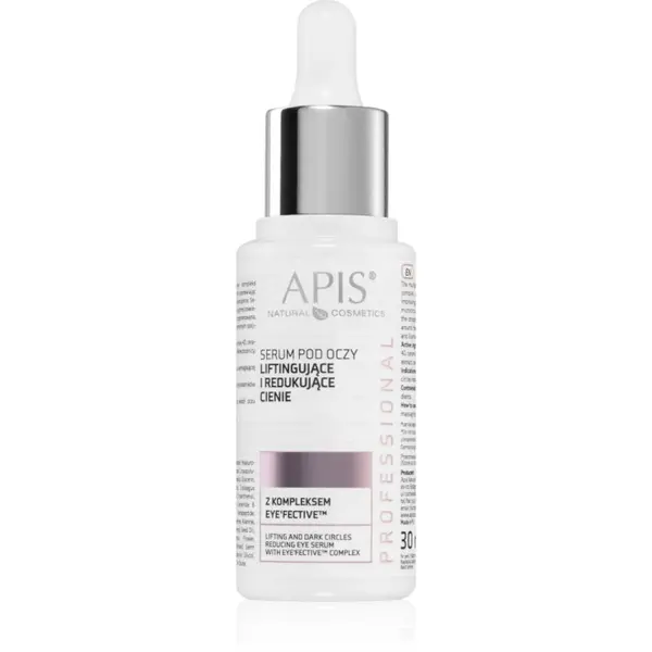 Apis Natural Cosmetics Apis Natural Cosmetics Eyefective™ Complex lifting serum za predel okoli oči proti oteklinam in temnim kolobarjem 30 ml