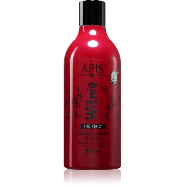 Apis Natural Cosmetics Apis Natural Cosmetics Fruit Shot Cherry gel za prhanje 500 ml
