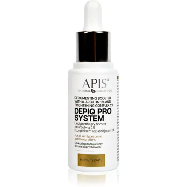 Apis Natural Cosmetics Apis Natural Cosmetics Home TerApis depigmentacijski serum s posvetlitvenim učinkom a arbutinem 30 ml