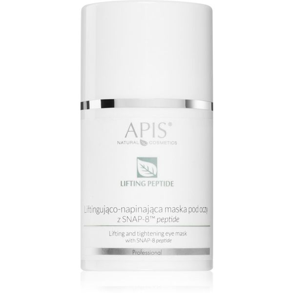 Apis Natural Cosmetics Apis Natural Cosmetics Lifting Peptide SNAP-8™ gladilna maska za predel okoli oči s peptidi 50 ml