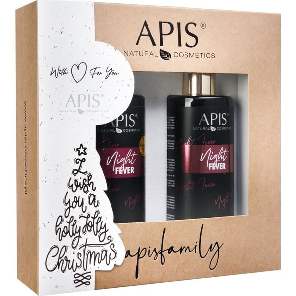 Apis Natural Cosmetics Apis Natural Cosmetics Night Fever darilni set (za telo)