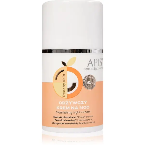 Apis Natural Cosmetics Apis Natural Cosmetics Peachy Skin hranilna nočna krema 50 ml