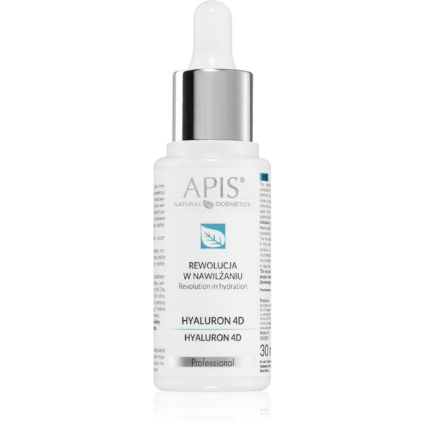 Apis Natural Cosmetics Apis Natural Cosmetics Revolution In Hydration Hyaluron 4D hialuronski serum za dehidrirano suho kožo 30 ml