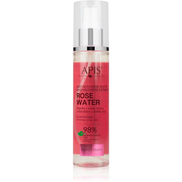 Apis Natural Cosmetics Apis Natural Cosmetics Rose Water meglica za obraz z vrtnično vodo 150 ml