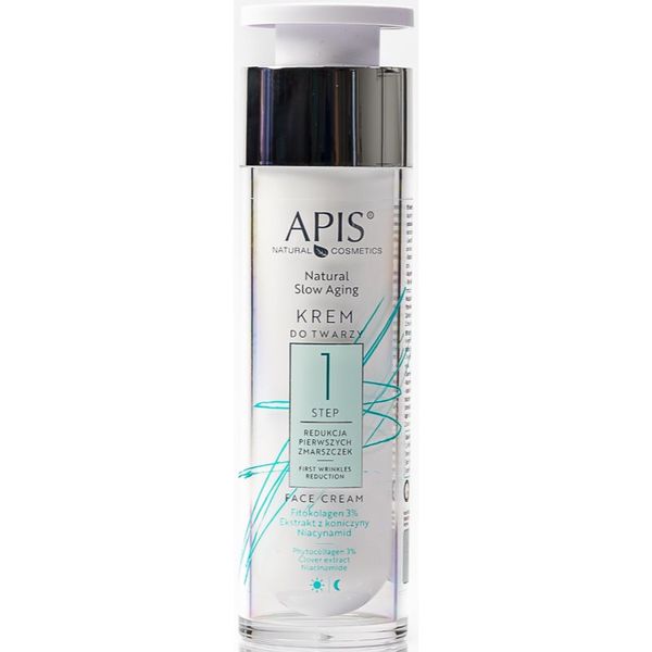 Apis Natural Cosmetics Apis Natural Cosmetics Slow Aging Step 1 vlažilna krema za prve gube 50 ml