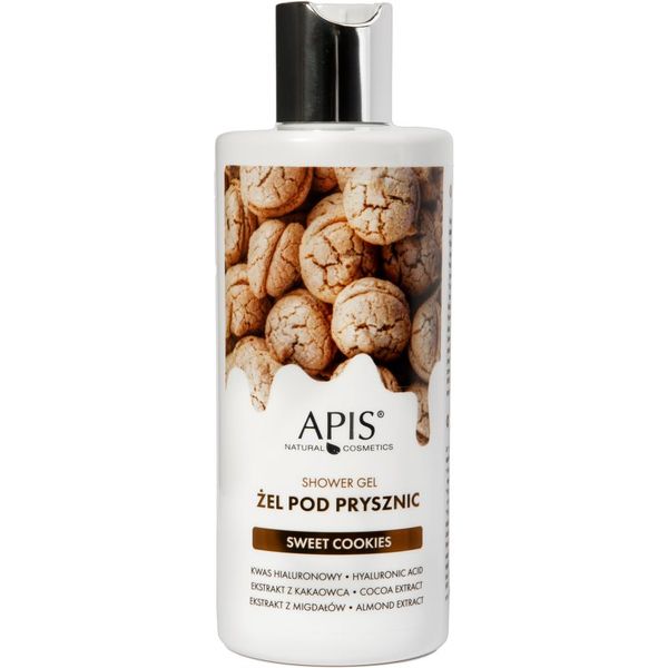 Apis Natural Cosmetics Apis Natural Cosmetics Sweet Cookies regeneracijski gel za prhanje 300 ml