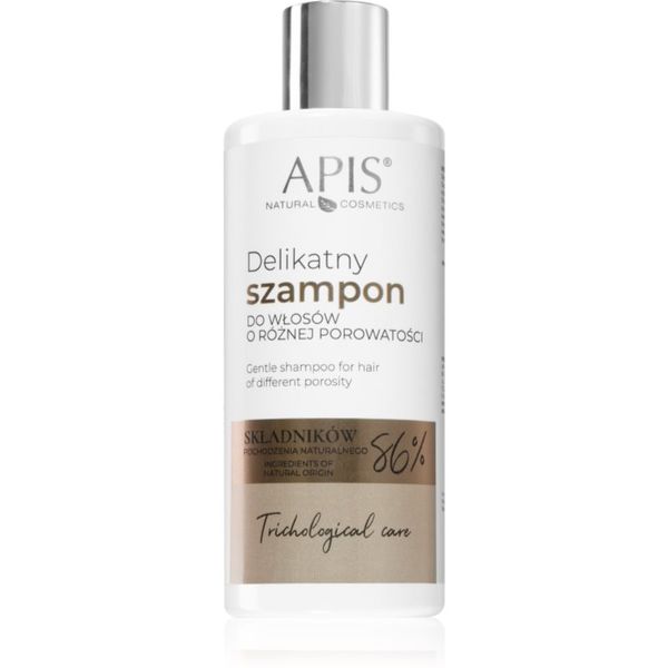 Apis Natural Cosmetics Apis Natural Cosmetics Trichological Care nežni šampon za vse tipe las 300 ml