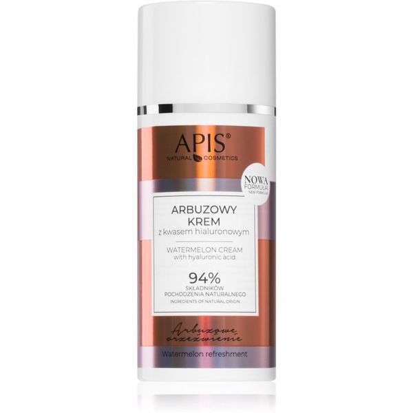 Apis Natural Cosmetics Apis Natural Cosmetics Watermelon Refreshment lahka vlažilna krema za mešano do mastno kožo 100 ml