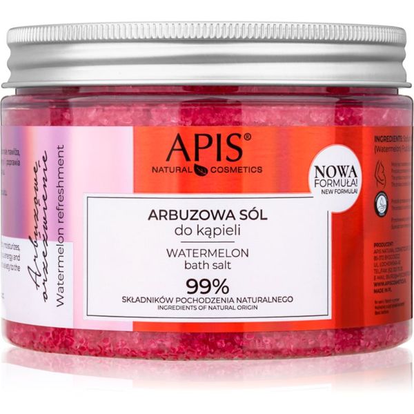 Apis Natural Cosmetics Apis Natural Cosmetics Watermelon Refreshment sol za kopel 650 g