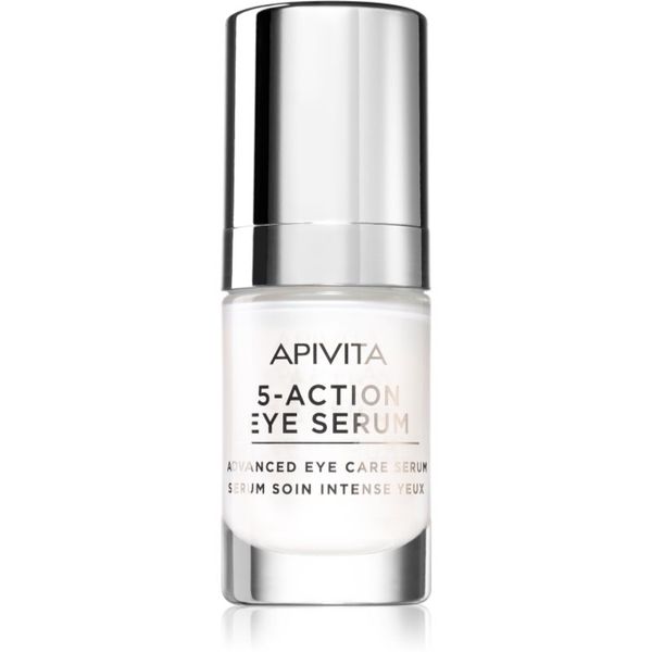 Apivita Apivita 5-Action Eye Serum intenzivni serum za predel okoli oči 15 ml