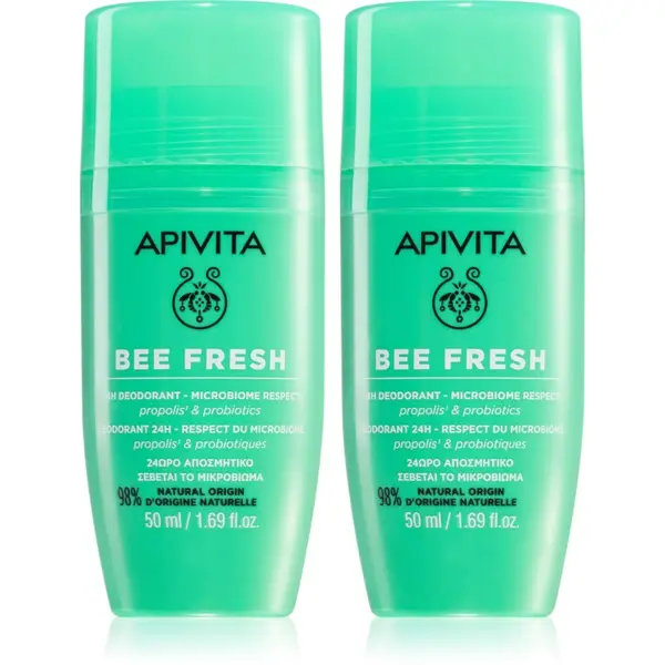 Apivita Apivita Bee Fresh Duo deodorant roll-on