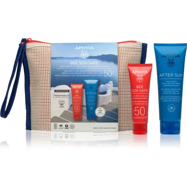 Apivita Apivita Bee Sun Safe Anti-spot & Anti-age Sun Protection set za sončenje