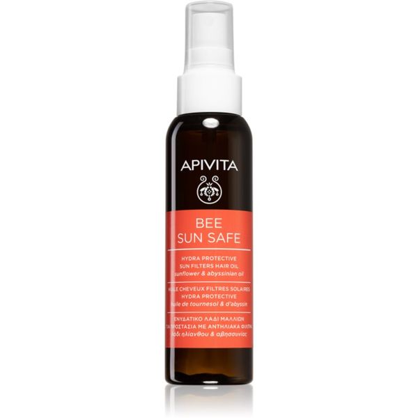 Apivita Apivita Bee Sun Safe vlažilno olje za lase izpostavljene soncu 100 ml