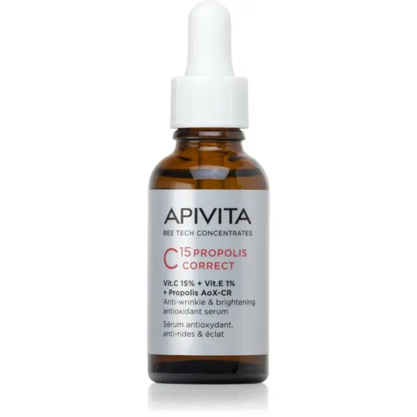 Apivita Apivita Bee Tech Concentrates C15 Propolis Correct Serum antioksidantni serum za obraz 30 ml