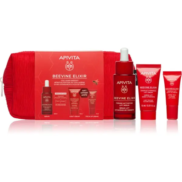 Apivita Apivita Beevine Elixir Collagen Reboot set za učvrstitev obraza