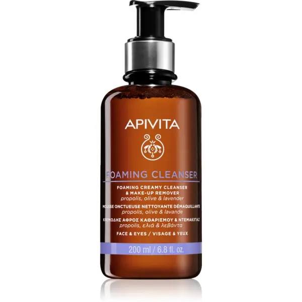 Apivita Apivita Cleansing Foaming Cleanser nežna čistilna pena 200 ml