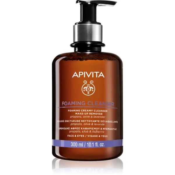 Apivita Apivita Cleansing Foaming Cleanser nežna čistilna pena 300 ml