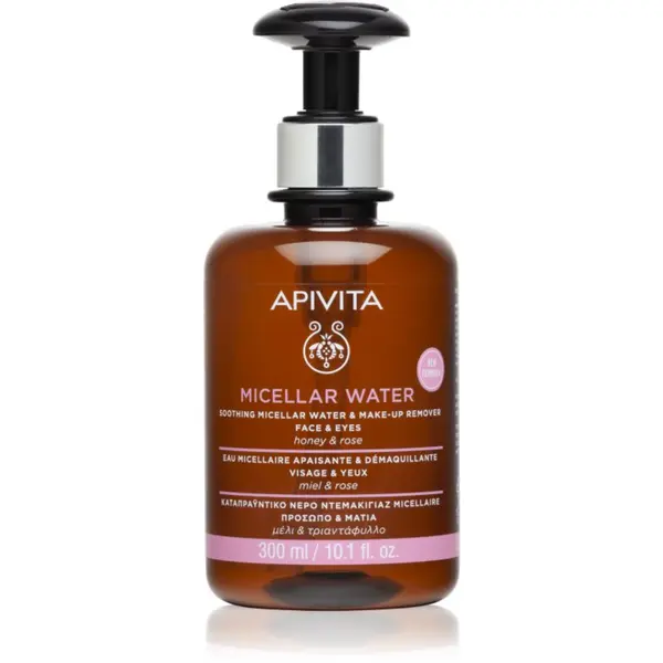 Apivita Apivita Cleansing Micellar Water pomirjajoča micelarna voda za obraz in oči 300 ml