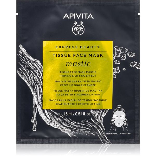 Apivita Apivita Express Beauty Mastic maska iz platna z lifting učinkom 15 ml