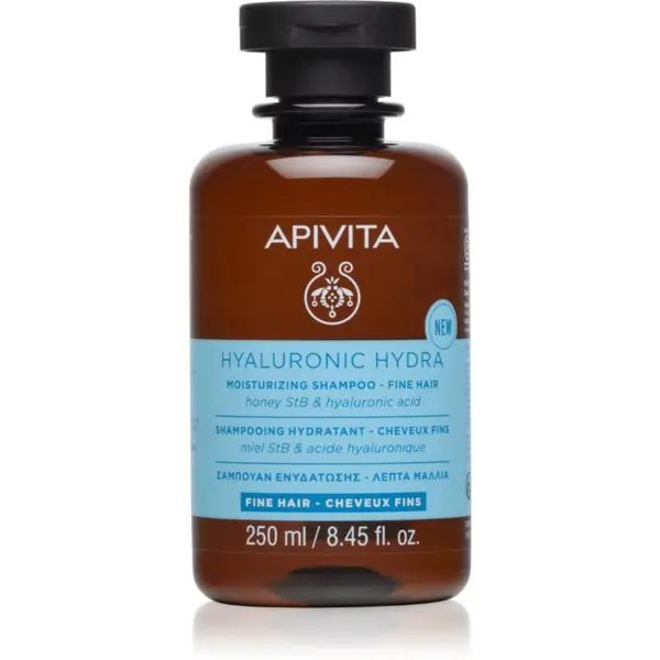 Apivita Apivita Hyaluronic Hydra Fine Hair Moisturizing Shampoo vlažilni šampon za tanke lase 250 ml