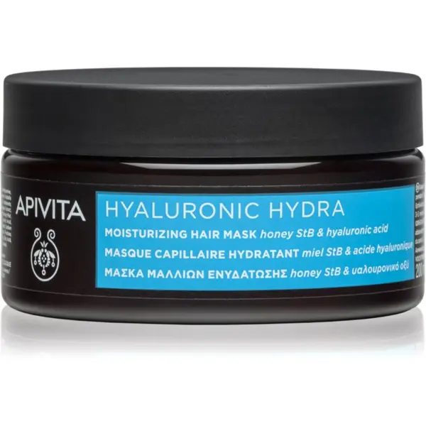 Apivita Apivita Hyaluronic Hydra Moisturizing Hair Mask intenzivna vlažilna maska za lase 200 ml