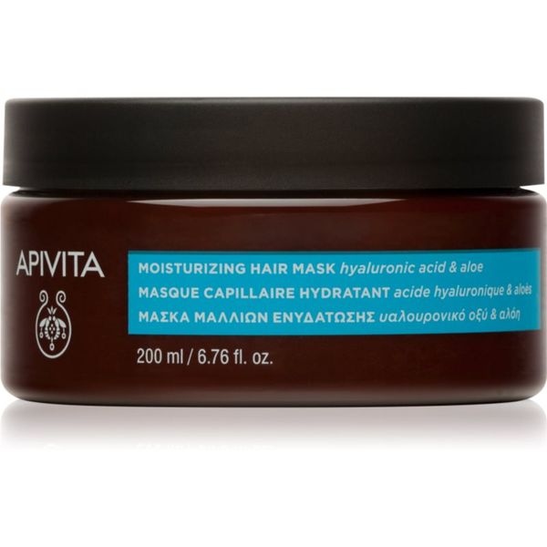 Apivita Apivita Hydratation Moisturizing vlažilna maska za lase 200 ml