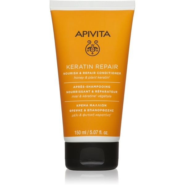 Apivita Apivita Keratin Repair keratinski obnovitveni balzam za suhe in poškodovane lase 150 ml