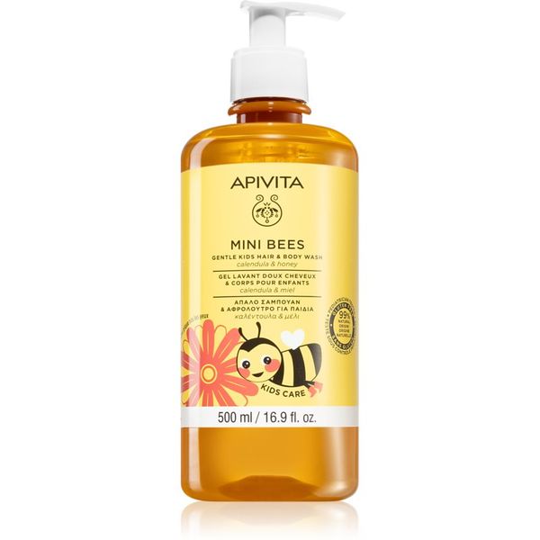 Apivita Apivita Kids Mini Bees gel za umivanje za telo in lase 500 ml