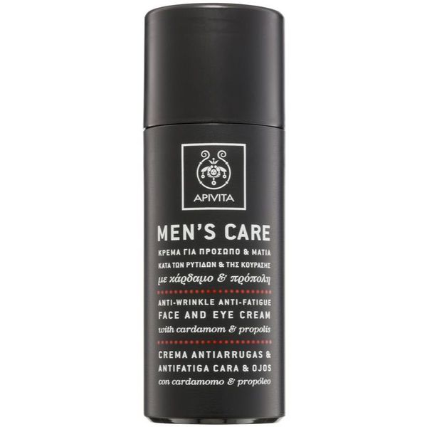 Apivita Apivita Men's Care Cardamom & Propolis krema proti gubam za obraz in oči 50 ml