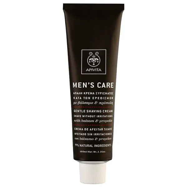 Apivita Apivita Men's Care Shaving Cream nežna krema za britje 100 ml
