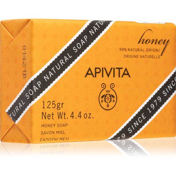 Apivita Apivita Natural Soap Honey čistilno trdo milo 125 g