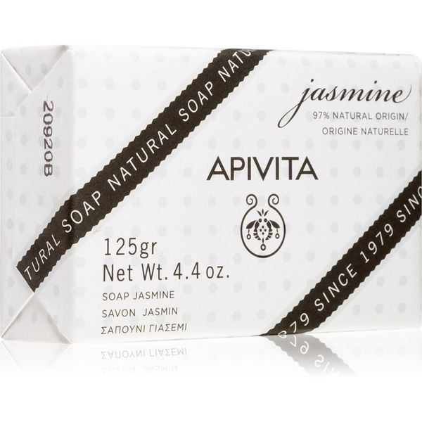 Apivita Apivita Natural Soap Jasmine čistilno trdo milo 125 g