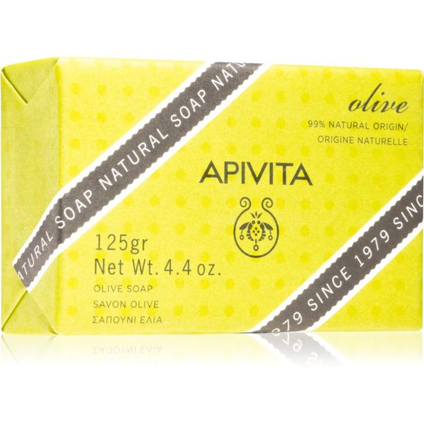 Apivita Apivita Natural Soap Olive čistilno trdo milo 125 g