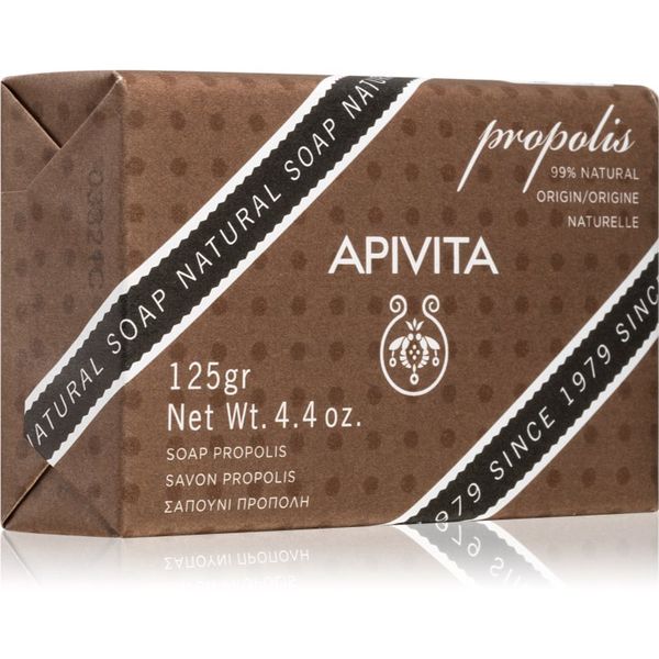 Apivita Apivita Natural Soap Propolis čistilno trdo milo 125 g