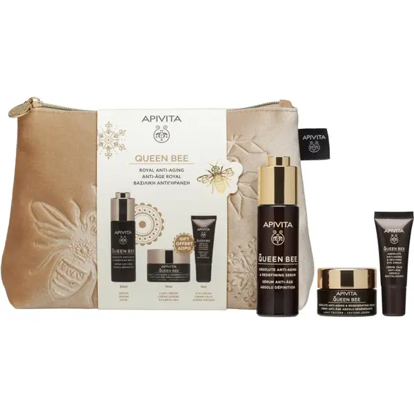 Apivita Apivita Queen Bee Gift Pouch darilni set proti gubam