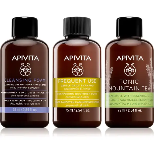 Apivita Apivita Ready To Go Set potovalni set za kozmetiko