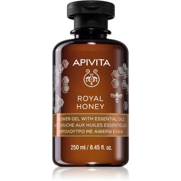 Apivita Apivita Royal Honey vlažilen gel za prhanje z eteričnimi olji 250 ml