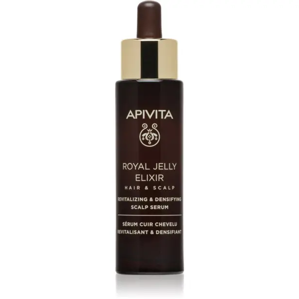 Apivita Apivita Royal Jelly Elixir Revitalizing & Densifying Scalp Serum revitalizacijski serum za lasišče 50 ml