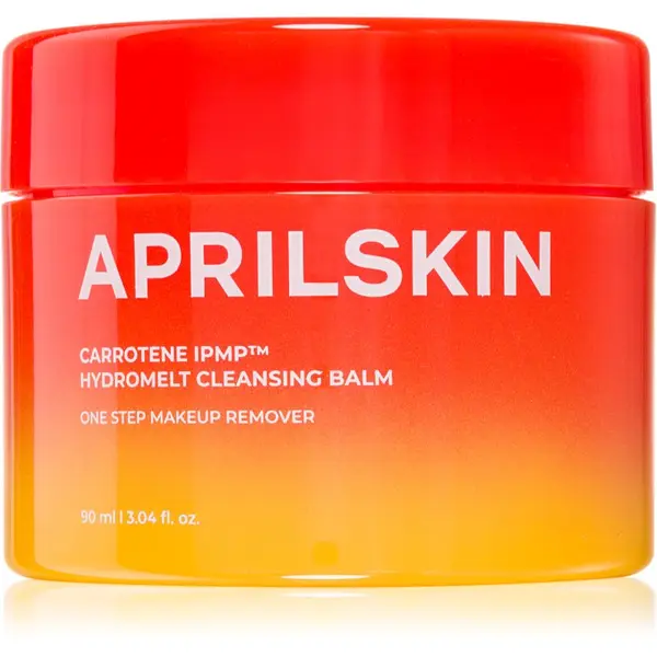 APRILSKIN APRILSKIN Carrotene IPMP Hydromelt Cleansing Balm čistilni balzam za odstranjevanje ličil za razširjene pore 90 ml