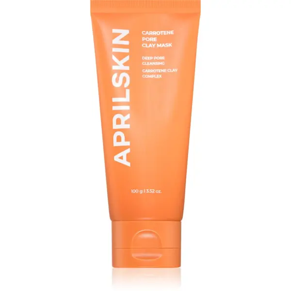 APRILSKIN APRILSKIN Carrotene IPMP Quick Dry Pore Tightening Clay Mask čistilna maska za obraz iz ilovice za razširjene pore 100 g