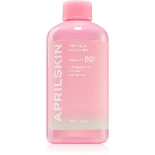 APRILSKIN APRILSKIN Pink Aloe Vita Toner vlažilni tonik za krepitev kožne pregrade 250 ml