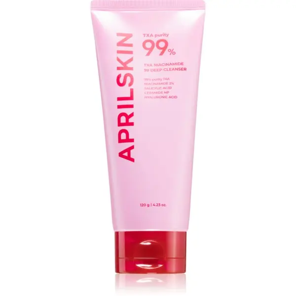 APRILSKIN APRILSKIN TXA Niacinamide 99 Deep Cleanser čistilna pena za odstranjevanje ličil proti črnim pikicam 120 g