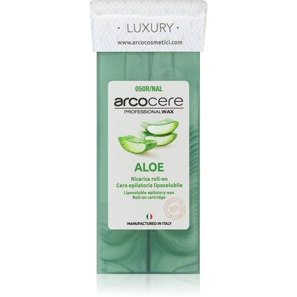 Arcocere Arcocere Professional Wax Aloe epilacijski vosek roll-on nadomestno polnilo 100 ml