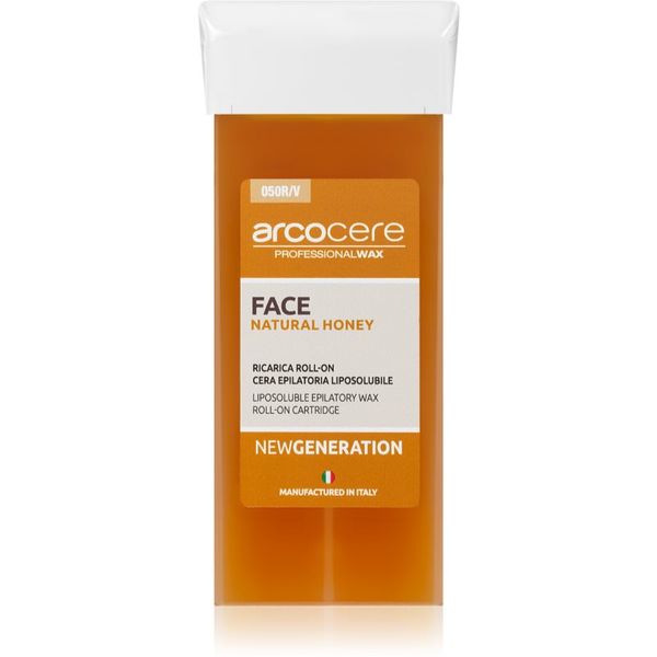 Arcocere Arcocere Professional Wax Face Natural Honey epilacijski vosek za obraz nadomestno polnilo 100 ml