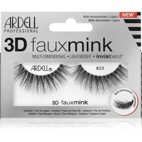 Ardell Ardell 3D Faux Mink umetne trepalnice 853 1 kos