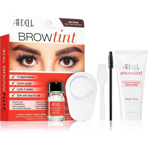 Ardell Ardell Brow Tint barva za obrvi odtenek Dark Brown