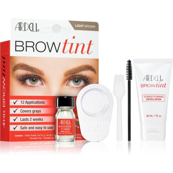 Ardell Ardell Brow Tint barva za obrvi odtenek Light Brown